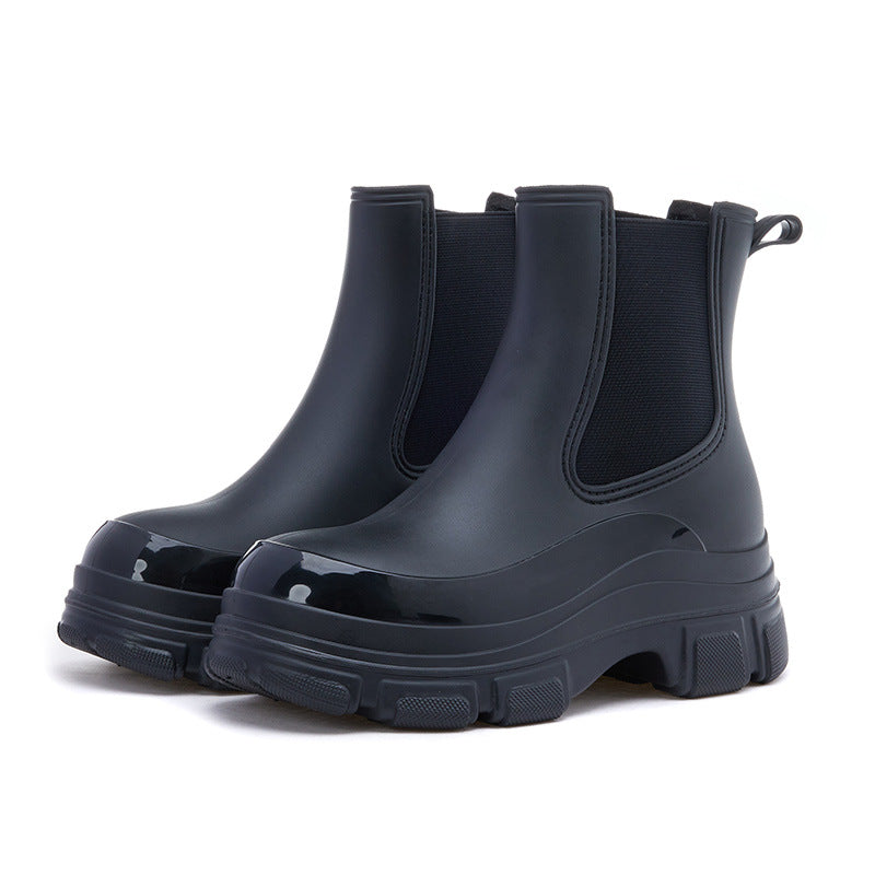 Bottes de pluie imperméables et antidérapantes pour femme