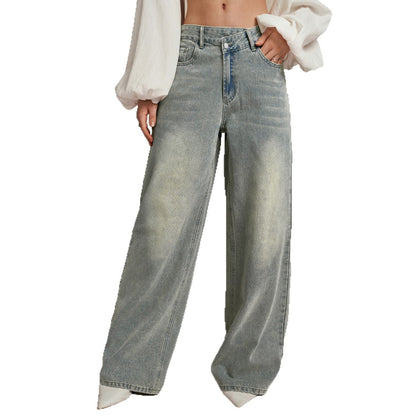 Pantalon ample légèrement évasé style streetwear