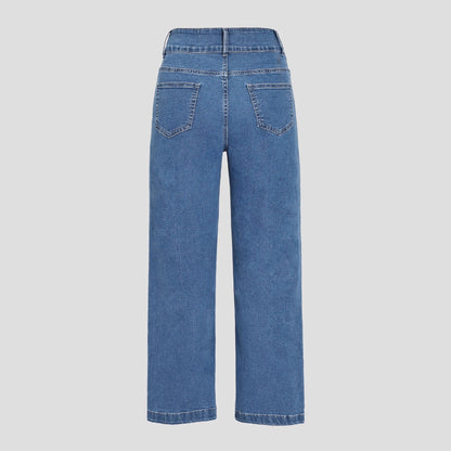 Pantalon extensible tendance pour femme à effet affinant